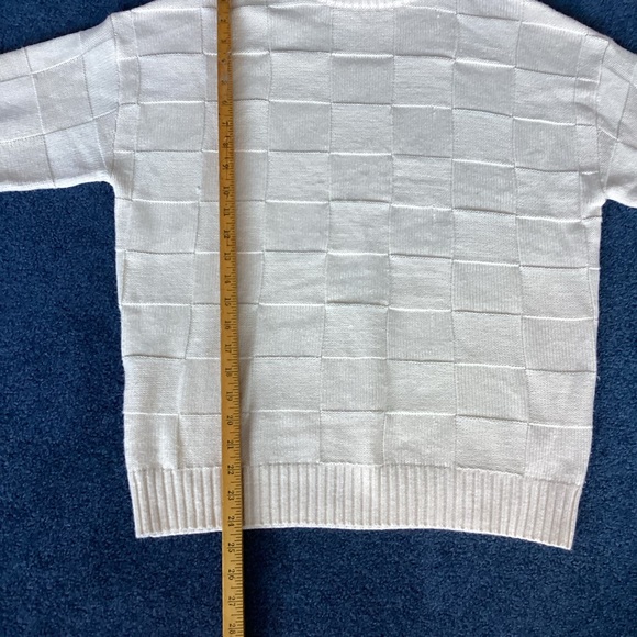 Rumours Cream Mock Turtleneck Sweater - S/M - Picture 5 of 8